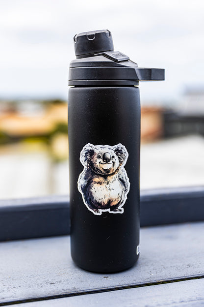 Kevin the Koala die-cut vinyl sticker