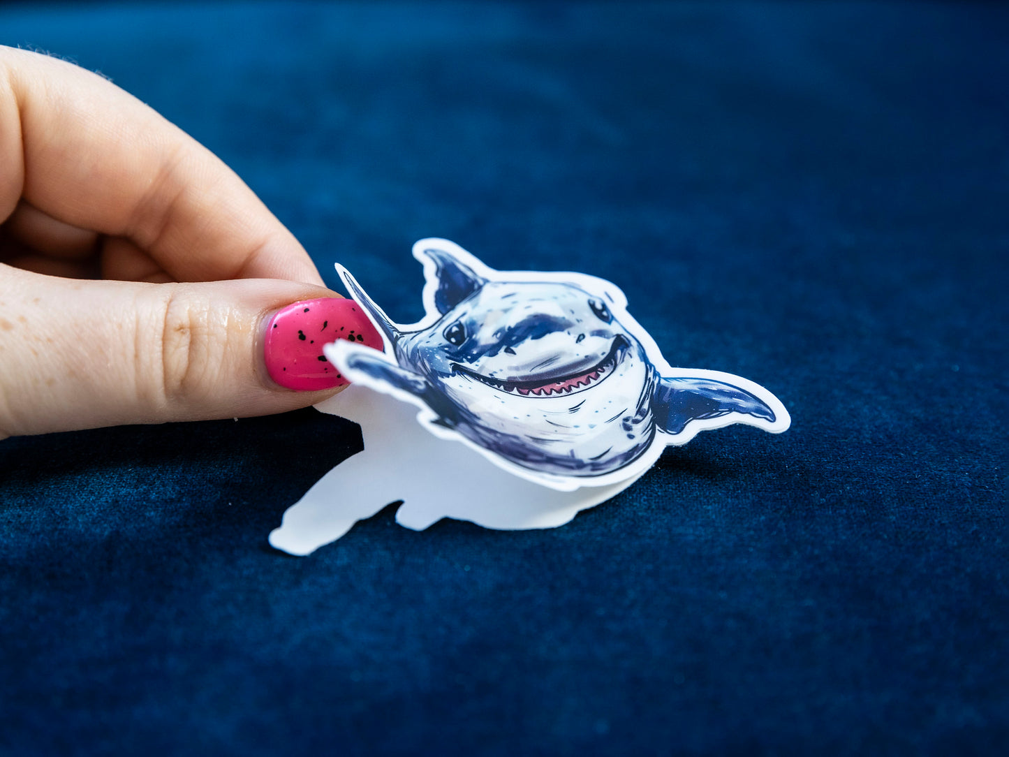 Shazza the Shark die-cut vinyl sticker