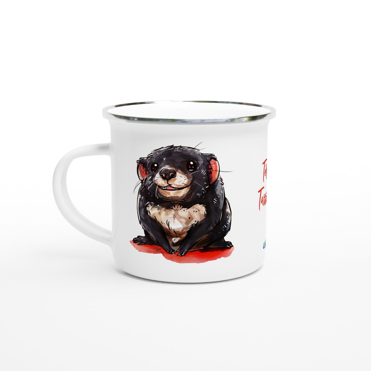 Terry the Tassie Devil enamel mug