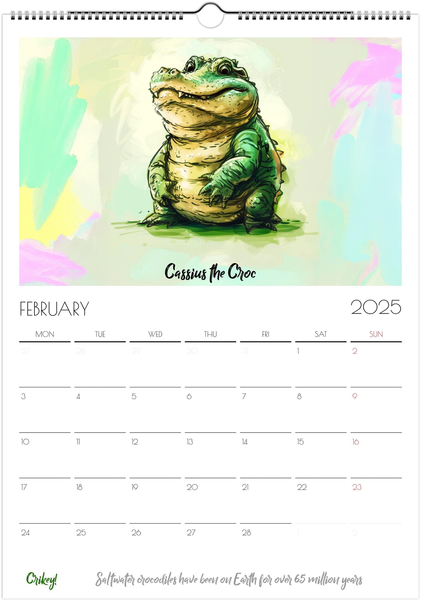 Chonkers of Australia 2025 wall calendar