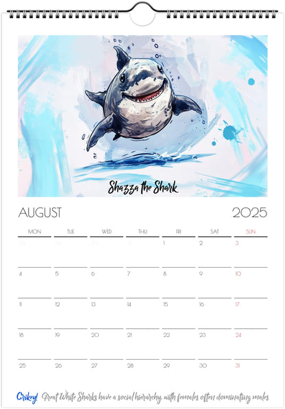 Chonkers of Australia 2025 wall calendar