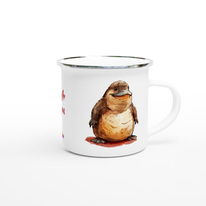 Paddy the Platypus enamel mug