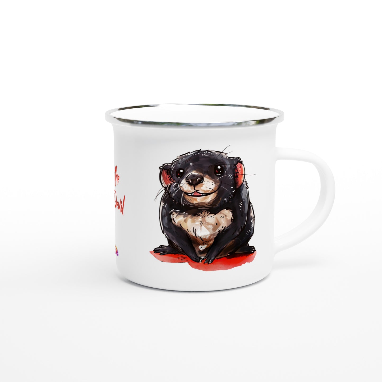 Terry the Tassie Devil enamel mug